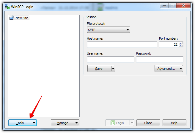 Winscp подключение двух серверов Как пользоваться программой wincsp