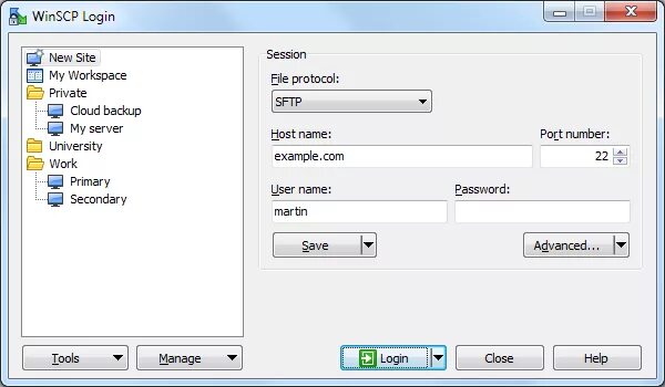 Winscp подключение двух серверов linux - How to copy the files from remote unix server to local windows? - Unix &