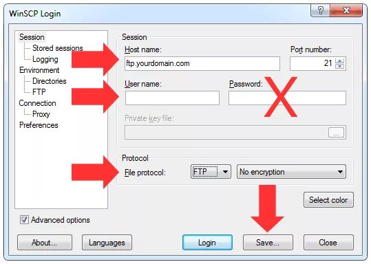 Winscp подключение двух серверов How to Upload Files to Your Website Using WinSCP (an FTP Client) - Interserver T