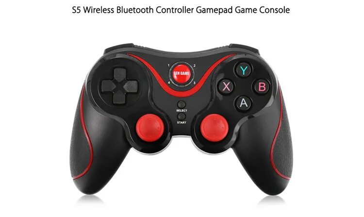 Wireless controller gamepad как подключить к телевизору 2022 Новейшая Игра S5 Геймпад Беспроводной Игровой Контроллер Для Смартфона Джой