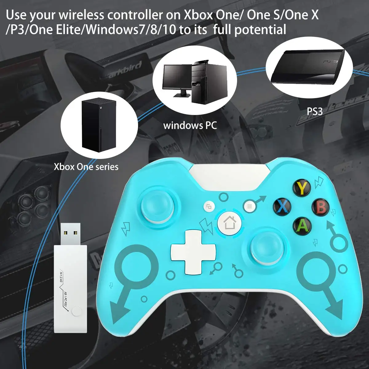 Wireless controller как подключить по блютуз Беспроводной Bluetooth геймпад ISHAKO, частный режим, 2,4 ГГц, Двойной вибрацион