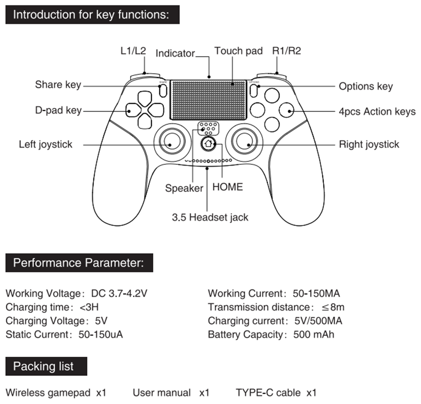 Wireless controller ps4 как подключить к пк Геймпад беспроводной iPEGA (XB-006) Android/PS3/PS4/WIN - купить по выгодной цен