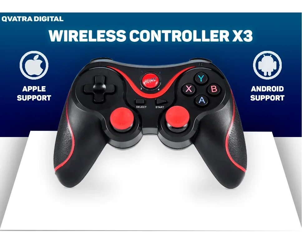Wireless gamepad mark 3 подключение блютуз Беспроводной геймпад Wireless Controller x3 с держателем для телефона AliExpress