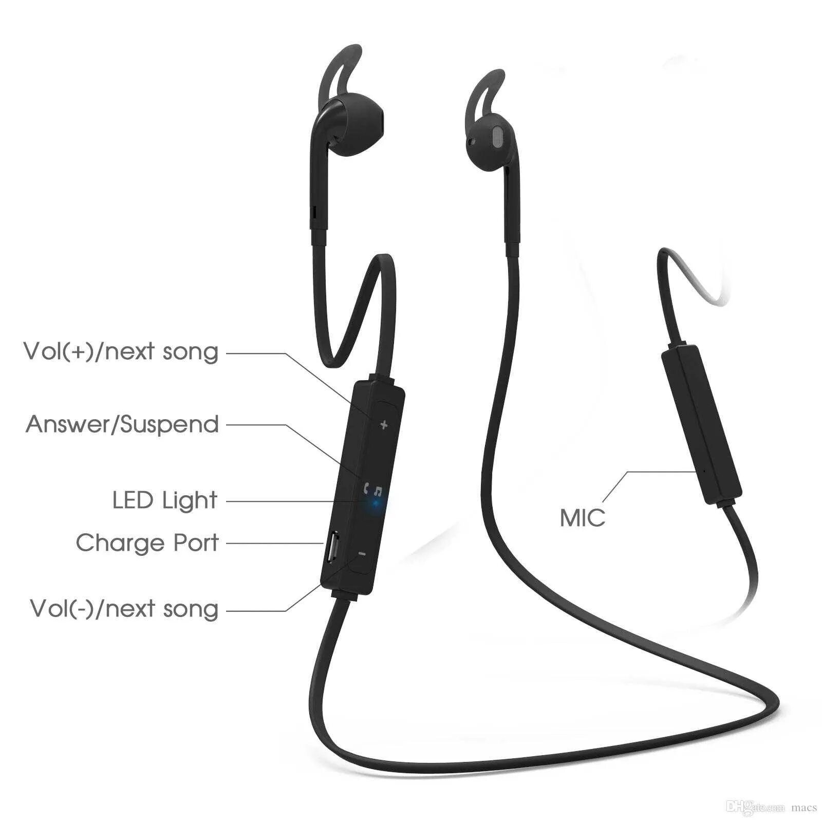 Wireless headphones наушники беспроводные как подключить Подключение беспроводных наушников