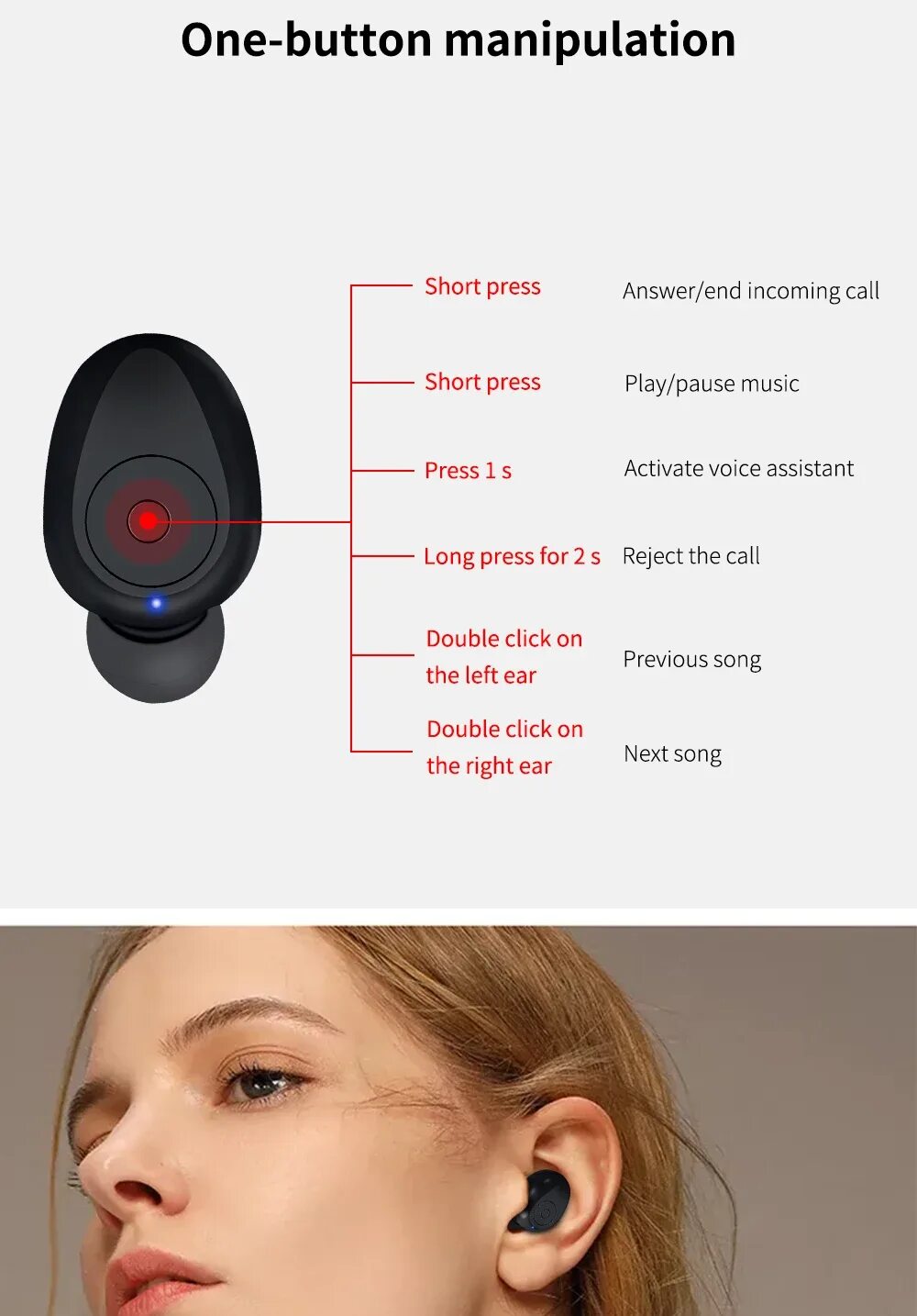 Wireless headset наушники беспроводные как подключить Купить FBYEG TWS F9 настоящие стерео беспроводные Bluetooth наушники HIFI HD Спо