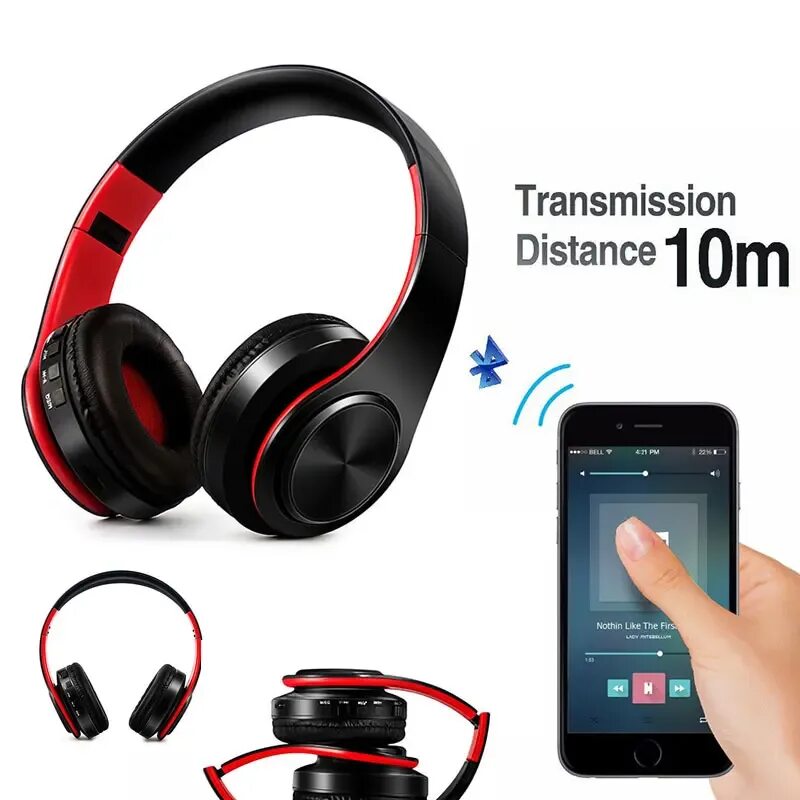 Wireless headset наушники беспроводные как подключить Original Bass bluetooth Headphones Microphone stereo wireless headset bluetooth 