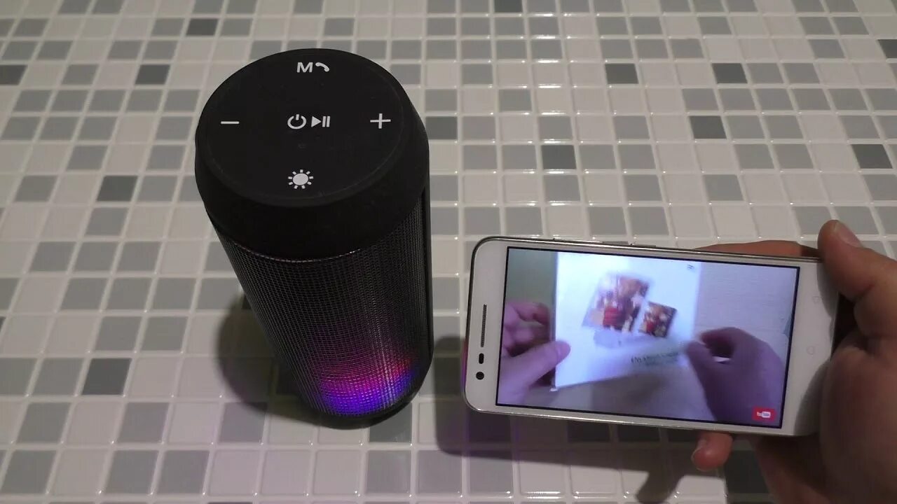 Wireless колонка как подключить к телефону Как подключить блютус колонку к телефону. - YouTube