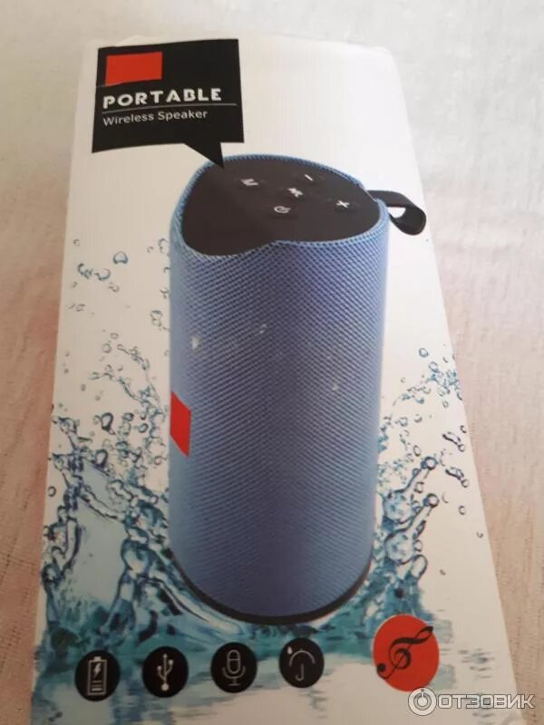 Wireless speaker колонка как подключить Отзыв о Bluetooth-колонка Portable Wireless Speaker TG116 Хорошо звучит, удобная