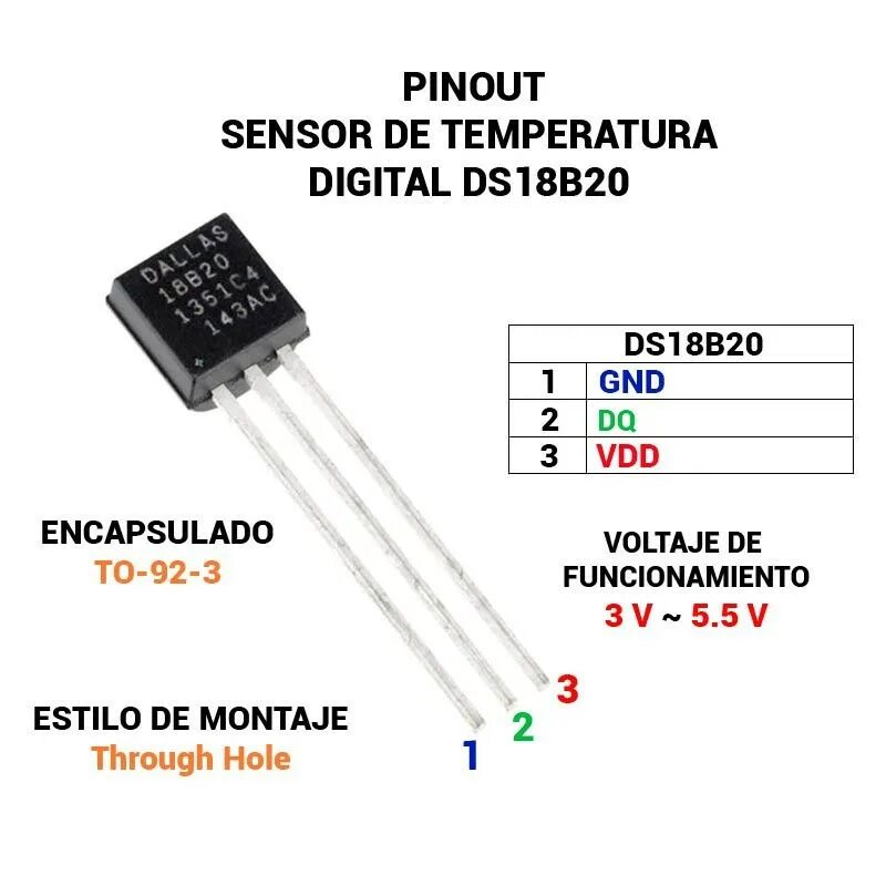 Wiren board 7 подключение ds18b20 датчик температуры Ds18B20 паразитное питание: Датчик температуры DS18B20. Описание на русском язык