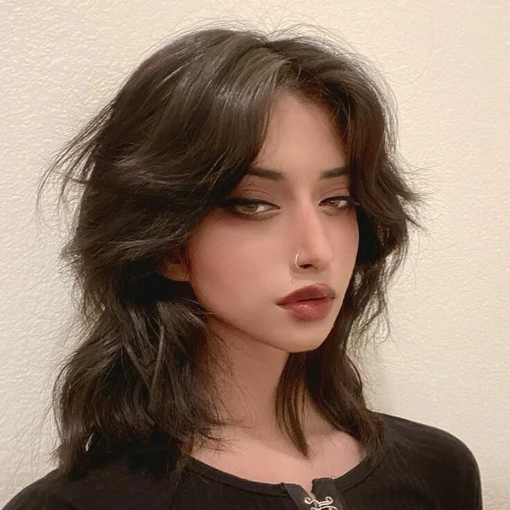 Wolf стрижка женская Pin by Dasia E.rodarte on Hair cuts Haircuts straight hair, Shaggy short hair, M
