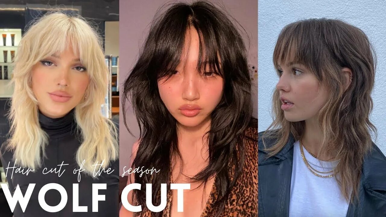 Wolfcut стрижка женская TIKTOK WOLF CUT TUTORIAL - SHAG HAIRCUT MULLET HAIRCUT - MASHED TOGETHER TO CREA