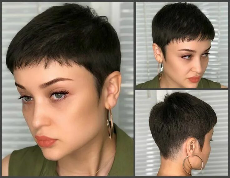 Wolfcut стрижка женская короткая Пин на доске Стрижки / Прически