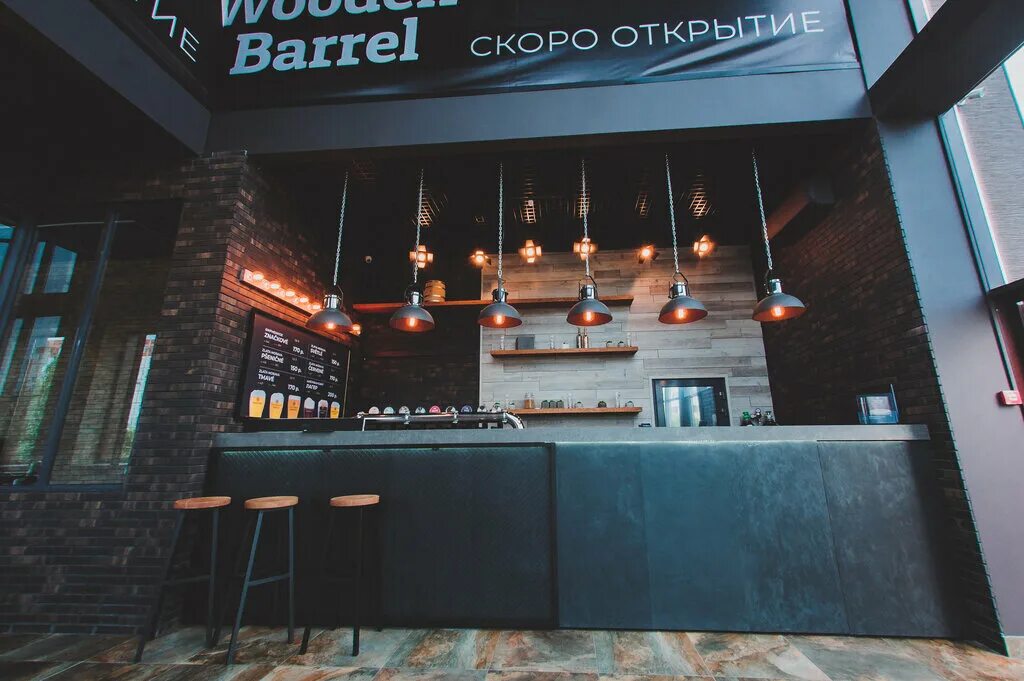Wooden gastro оломоуцкая ул 9в волжский фото Панорама: Wooden Barrel, пивоварня, пивоваренный завод, Оломоуцкая ул., 9В, Волж