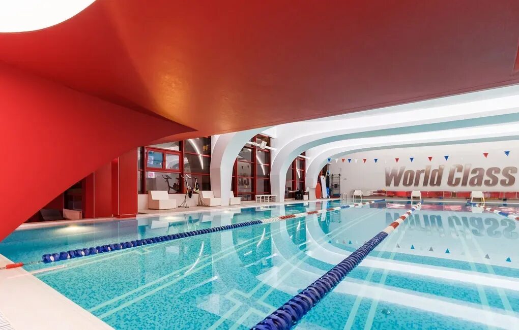 World class олимпийская наб 9 екатеринбург фото Фитнес-клуб World Class "Олимпийский", Москва - Реализованный проект Arlight