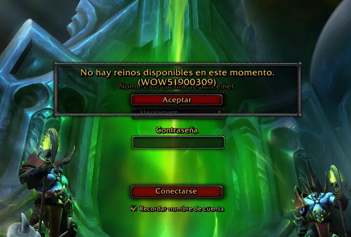 Wowcircle ошибка подключения ERROR WOW51900309 - Archivo - Firestorm