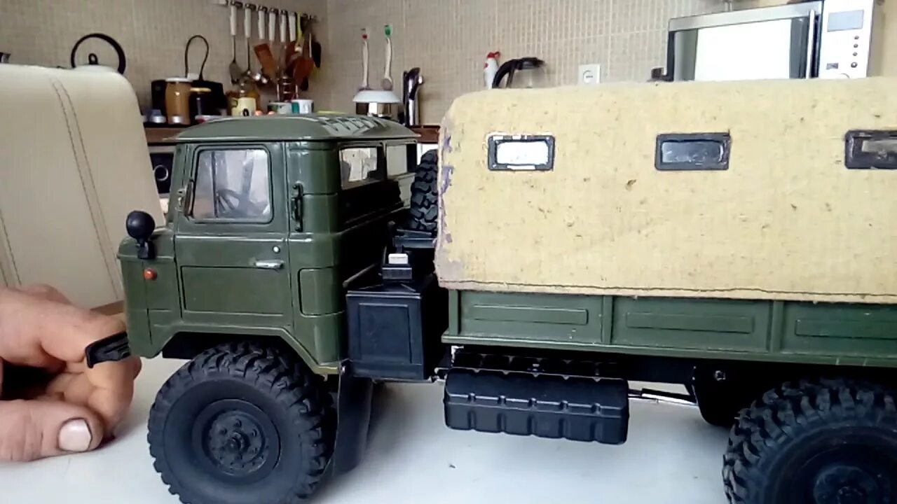 Wpl газ 66 тюнинг WPL B24 GAZ 66 ГАЗ 66 - YouTube