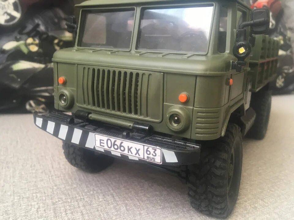 Wpl газ 66 тюнинг RC Trophy WPL B-24 ГАЗ-66. Остекление - DRIVE2