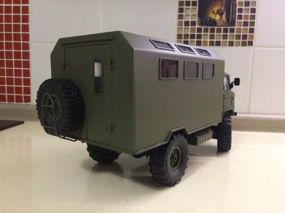 Wpl газ 66 тюнинг Газ-66 oт WPL by Лось13