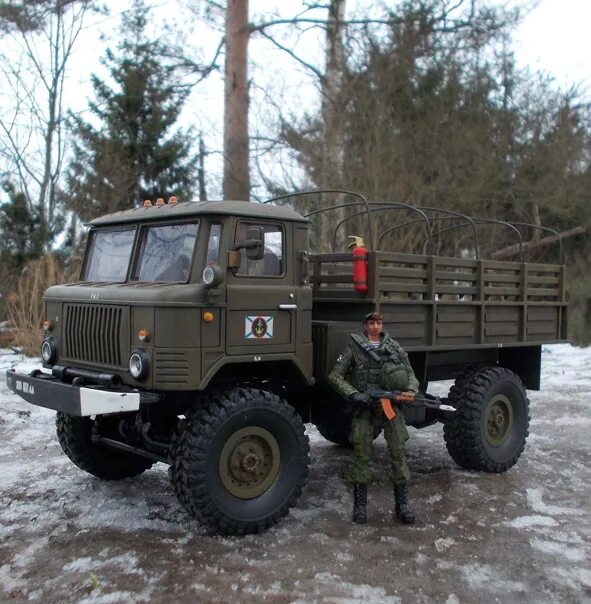 Wpl газ 66 тюнинг покатушки - Весна 2018. Фотография из альбома ГАЗ66 1/16 - 9 из 10 ВКонтакте