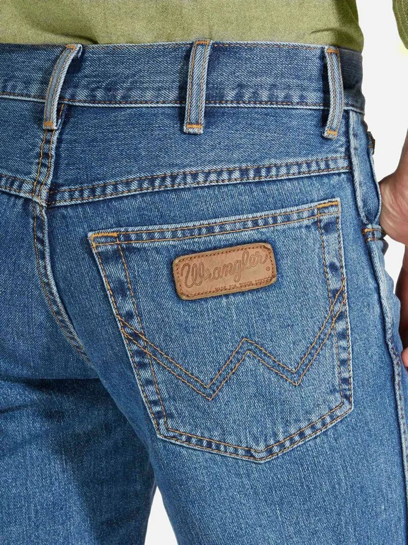 Wrangler джинсы фото Джинсы Wrangler Texas голубые 100% хлопок cityj.ru