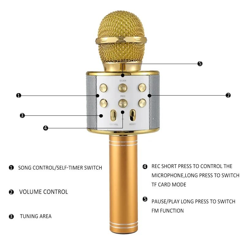 Ws 858 как подключить блютуз Синяя Usb-колонка 858 Для Караоке-микрофона По Заводской Цене - Buy Ktv Микрофон