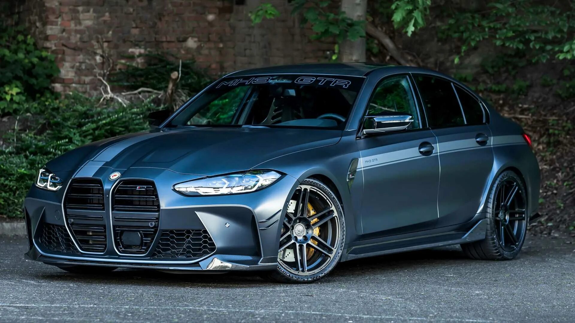 Wst тюнинг для бмв Manhart MH3 GTR 2022: новый проект тюнеров на базе BMW M3