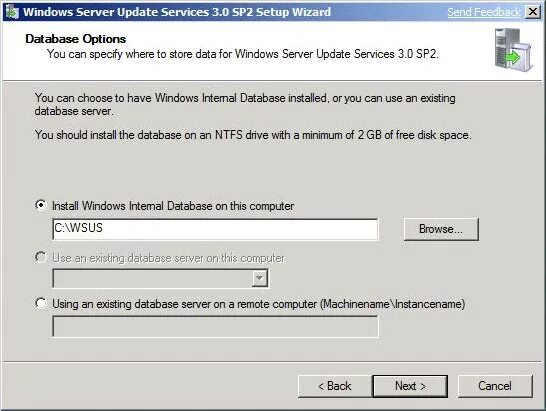 Wsus ошибка подключения Run WSUS 3.0 Server Setup Microsoft Learn