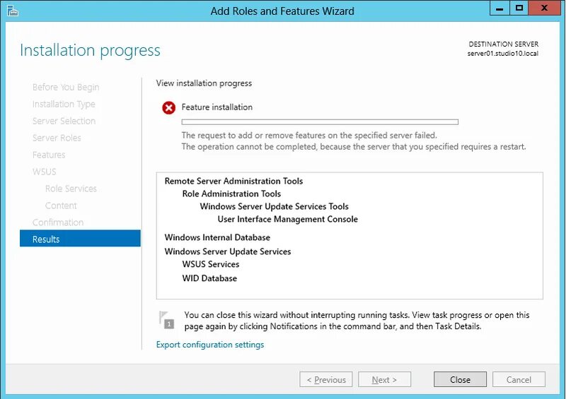 Wsus ошибка подключения WSUS Role Error - Windows - Spiceworks Community