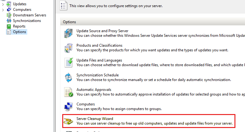 Wsus ошибка подключения Windows Server Update Services (WSUS) maintenance guide for Configuration Manage