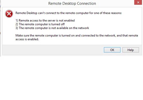 Wsus ошибка подключения Remote Desktop Connection error while trying to connect to a t2.micro instance o