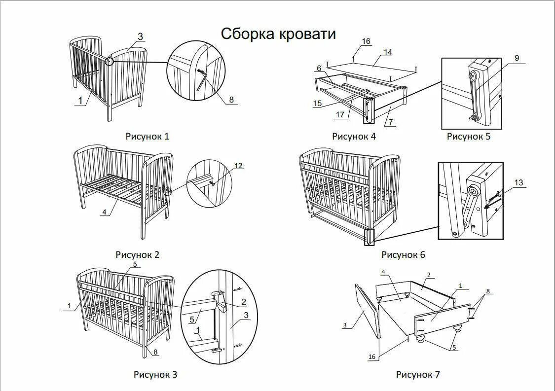 Wundermobel кроватка инструкция по сборке Как собрать детскую кровать, подготовка, инструменты, пошаговый монтаж