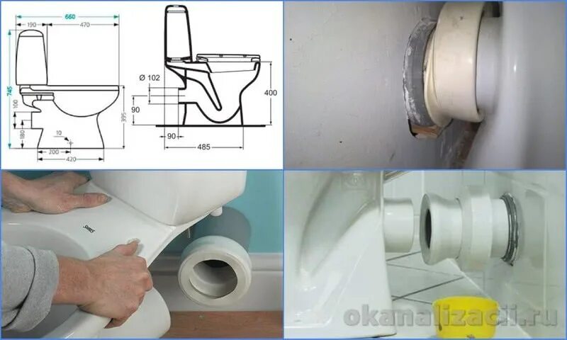 Www uklad net установка унитаза самостоятельно видео Как подключить унитаз к канализации в квартире своими руками / Унитаз / Водопров