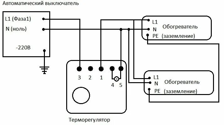 Wyf85z терморегулятор схема подключения проводов Отопление теплицы своими руками: какой системой лучше обогревать зимой