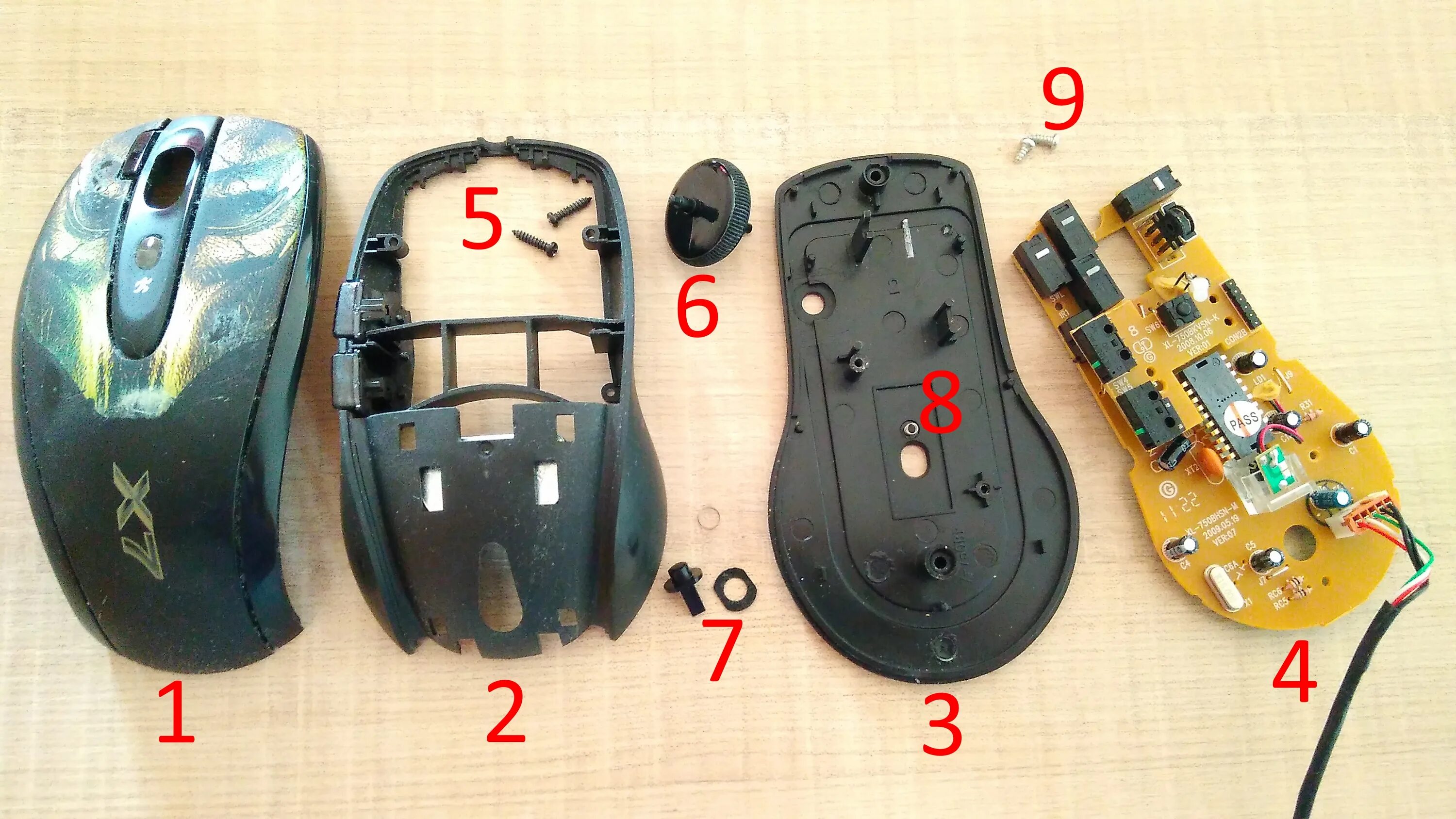 X 750bf kc распайка Как разобрать игровую мышку: найдено 83 изображений
