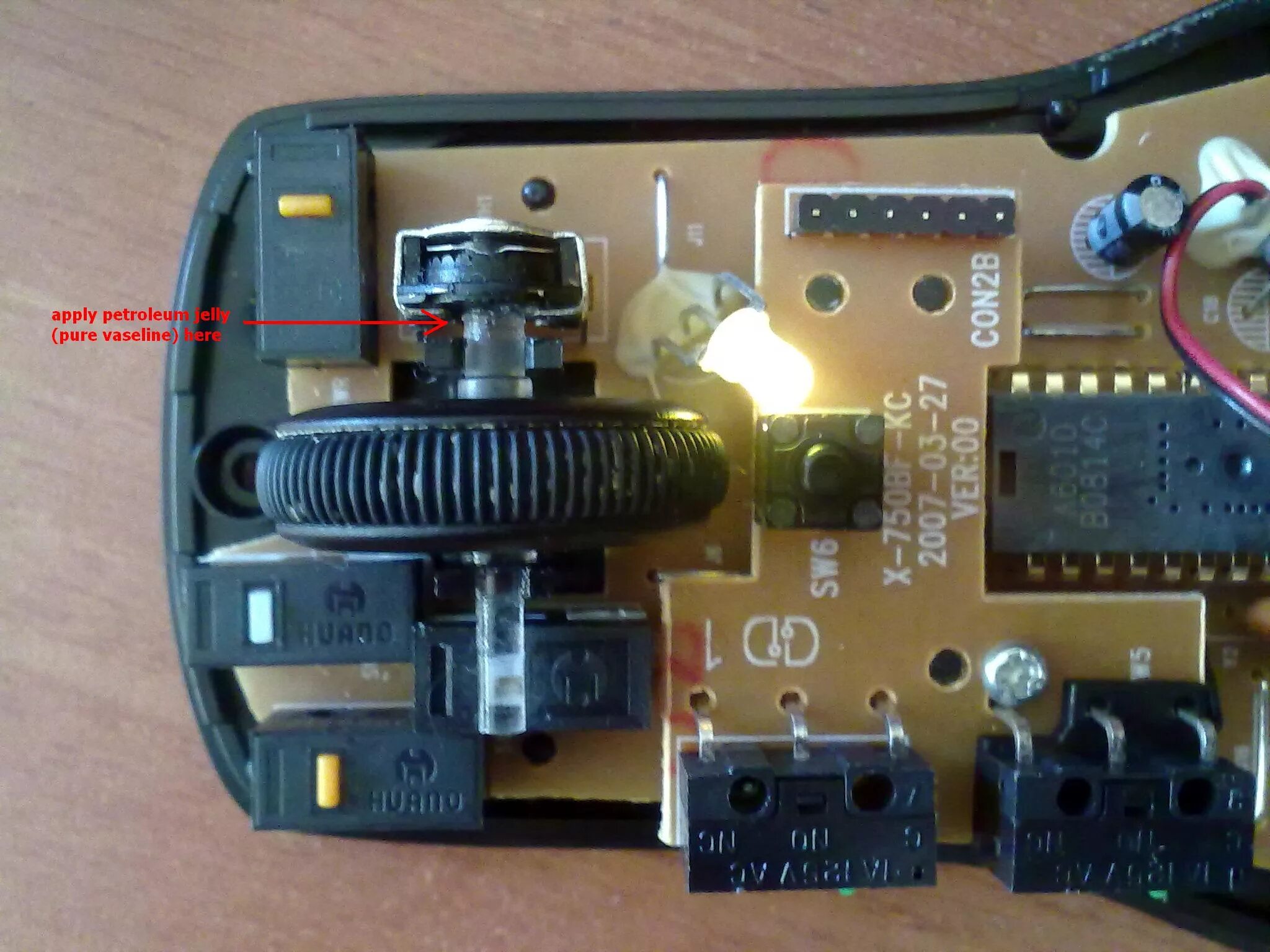 X 750bf kc распайка A4tech колесико