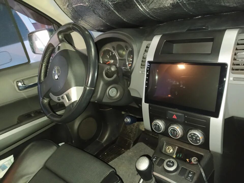 X trail t31 тюнинг салона Навигация 10.2 дюйма TEYES в Х-трейл Т31. - Nissan X-Trail II (t31), 2 л, 2008 г