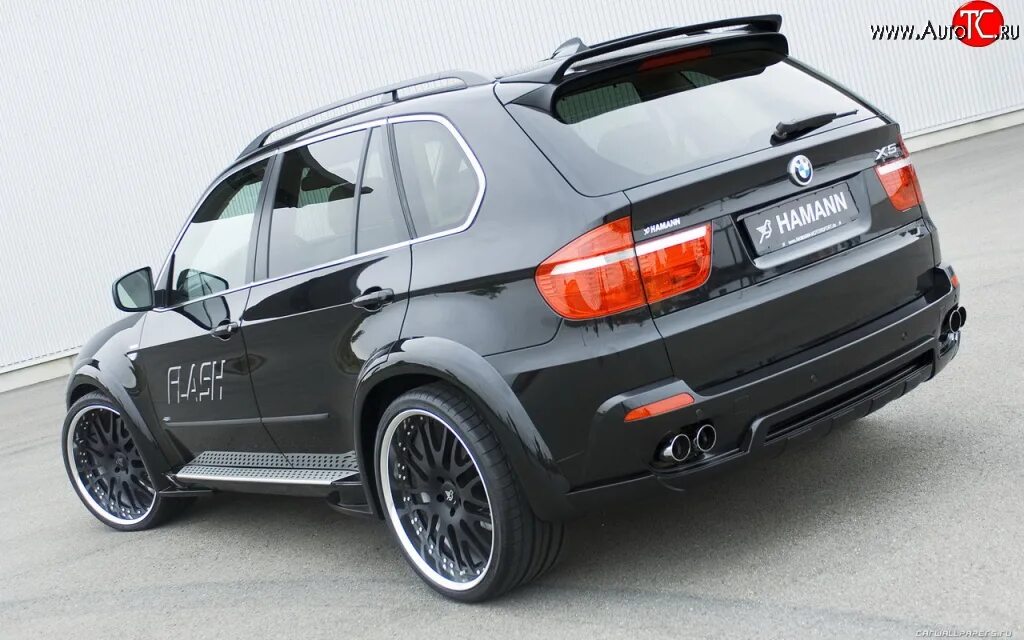 X5 тюнинг фото 5799р Спойлер Hamman Flash BMW X5 E70 дорестайлинг, рестайлинг купить