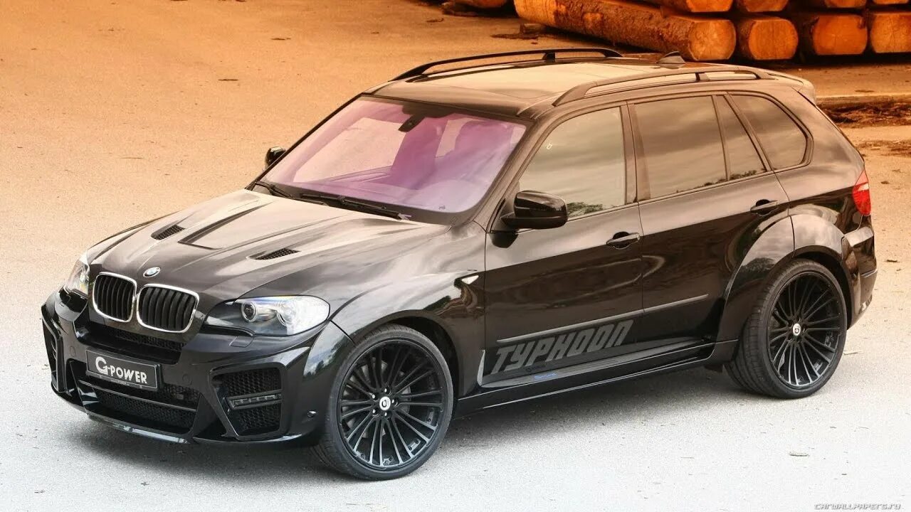 X5 тюнинг фото #775. G Power Typhoon Black Pearl BMW X5 2010 (Концепт и тюнинг) - YouTube