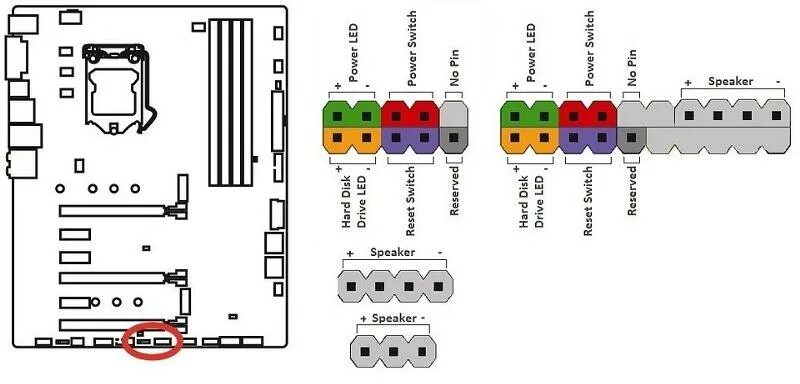 X79g подключение передней панели Ответы Mail.ru: Как подключить переднюю панель от пк к материнской плате Asrock 