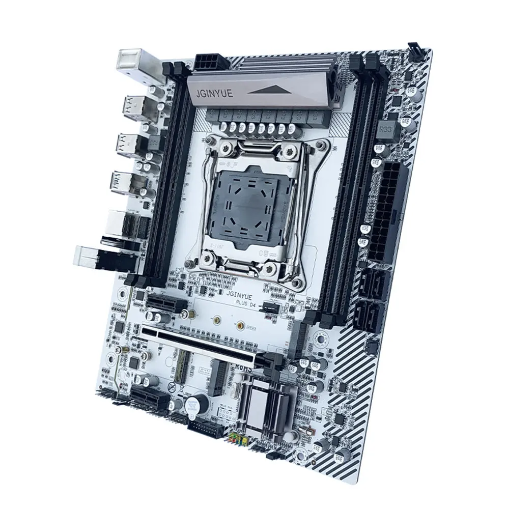 X99 lga 2011 3 подключение Материнские платы JGINYUE LGA 2011-3, комбинированный комплект процессоров Intel