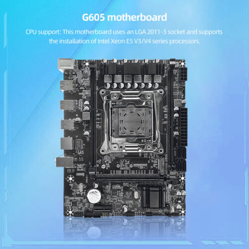 X99 lga 2011 3 подключение X99LGA2011-3 Desktop Motherboard DDR4 2666MHz PC Motherboard DDR4 2666MHz 32GB e