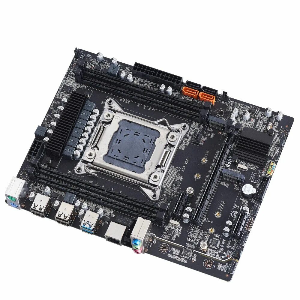 X99 lga 2011 3 подключение Материнская плата X99 LGA 2011-3 NVME M.2 слот поддержка Xeon E5V3 V4 процессор 