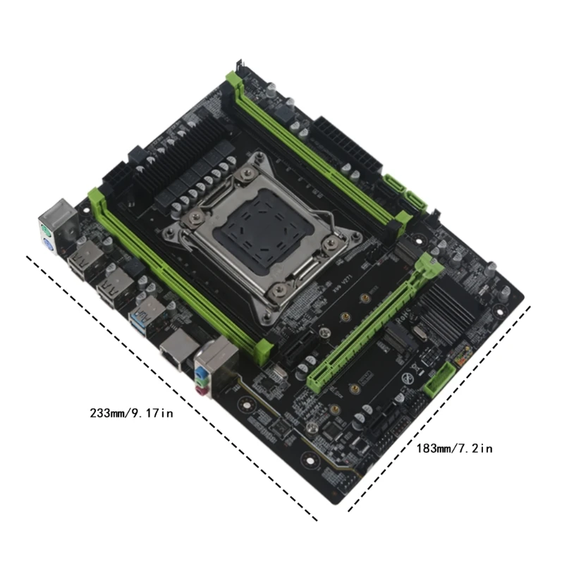 X99 lga 2011 3 подключение Материнская плата H7JA X99, Базовая плата, 4 канала, XEON E5 X99, фонарь DDR4, R