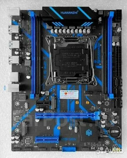 X99 qd4 подключение панели Комплект материнская плата процессор озу, цена 9 000 руб. - цена, фото на Search
