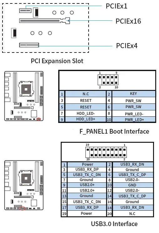 X99 qd4 подключение передней панели Huananzhi x99 qd4 x99 инструкция - Все инструкции и руководства по применению
