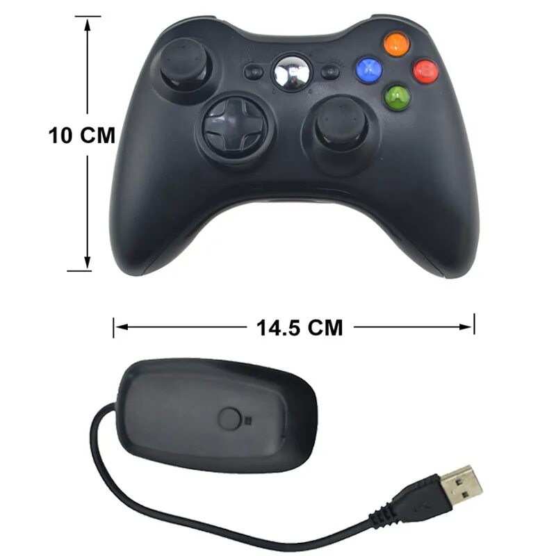 Xbox 360 gamepad как подключить к пк Gamepad Für Xbox 360/pc 2,4g Wireless Controller Controle Wireless Joystick Joyp
