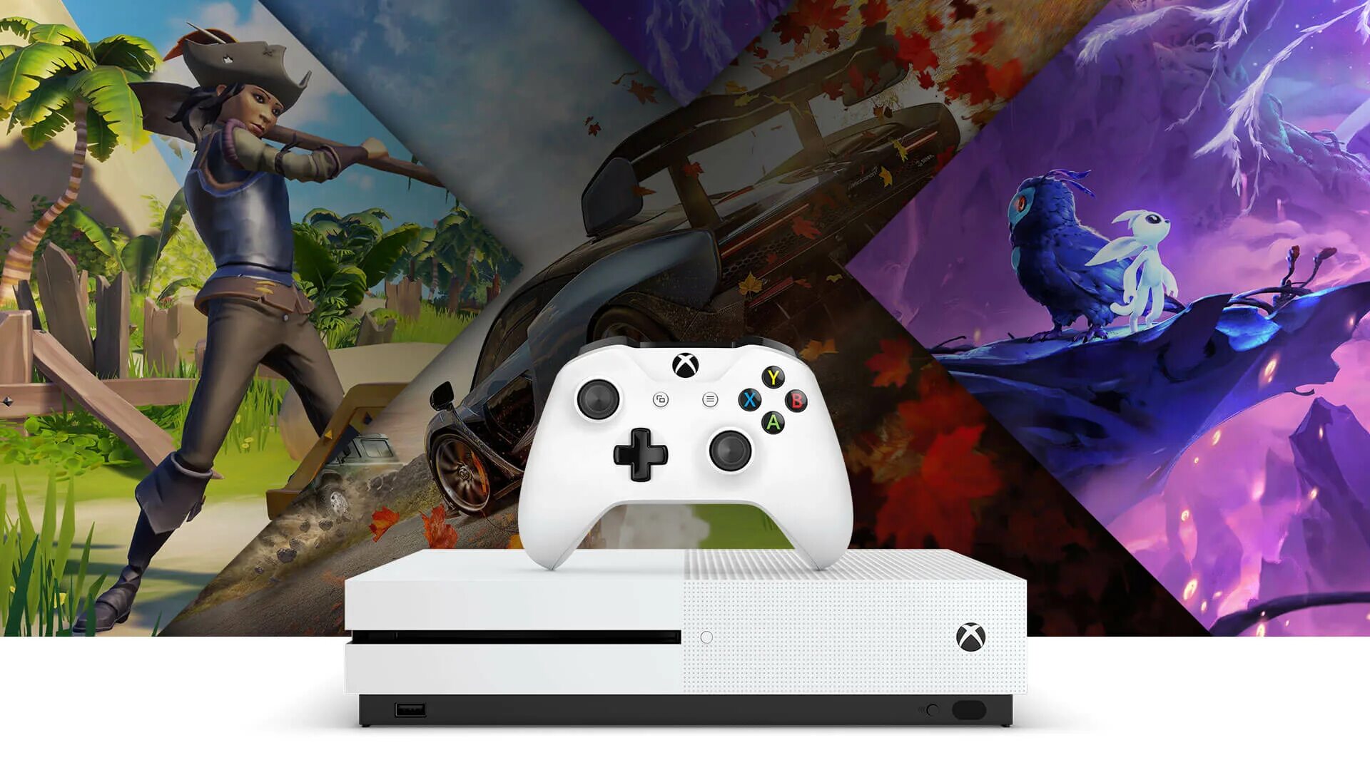 Xbox игры фото Игровая консоль XBOX One S 1TB + подписки Live и Game Pass на 3 мес (234-00357) 