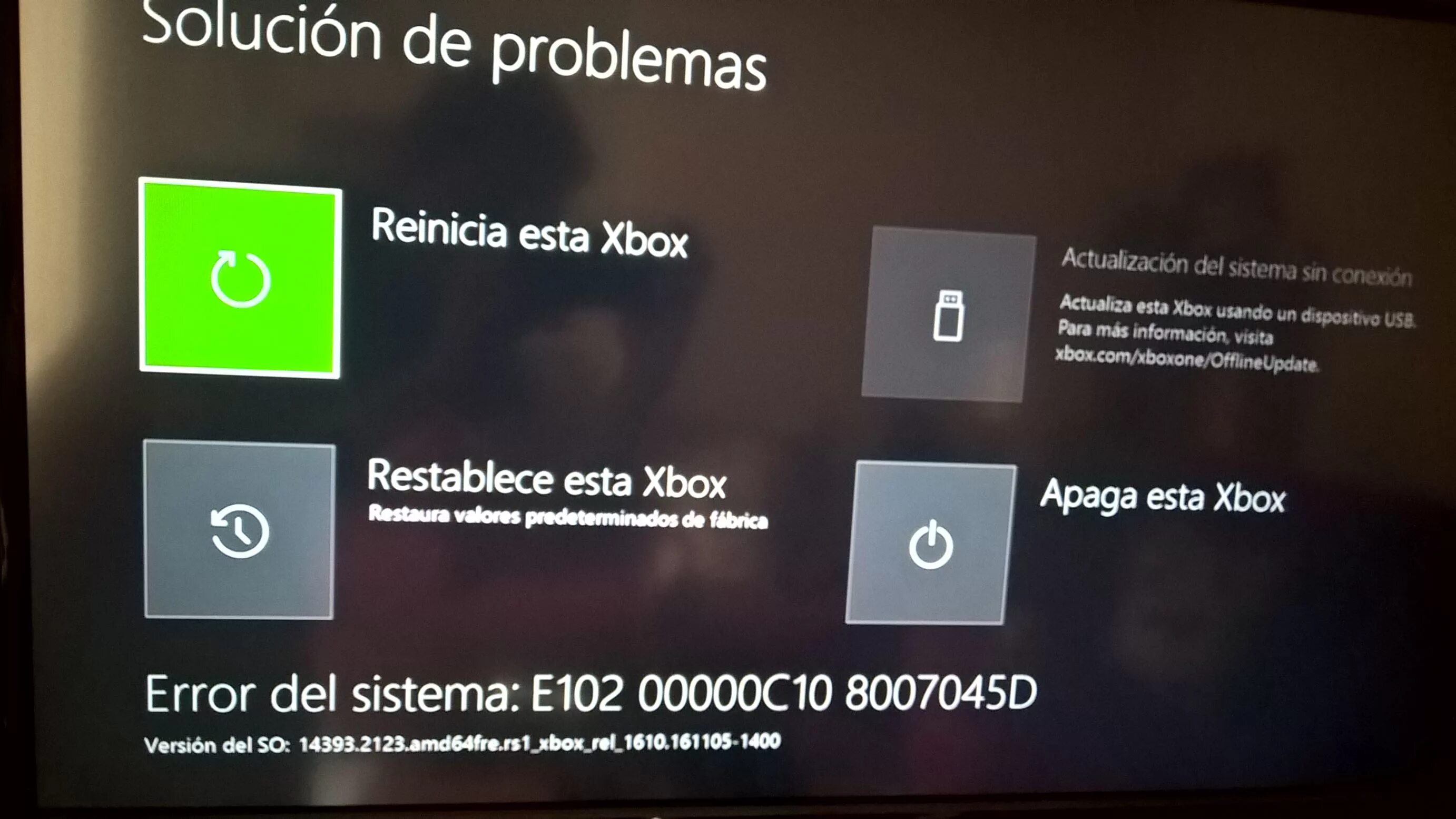 Xbox ошибка подключения к сети Xbox One turns on, but system does not start up. Error E105 - Microsoft Communit