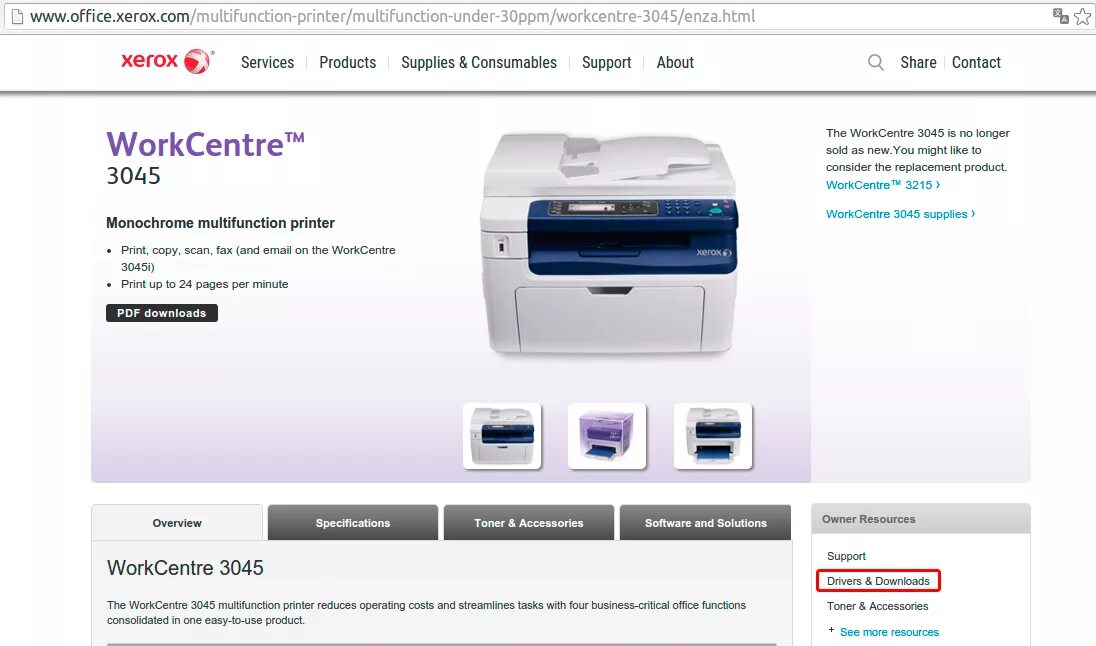Xerox workcentre 3025 как подключить к компьютеру Как установить драйвер МФУ Xerox WorkCentre 3045b в Linux