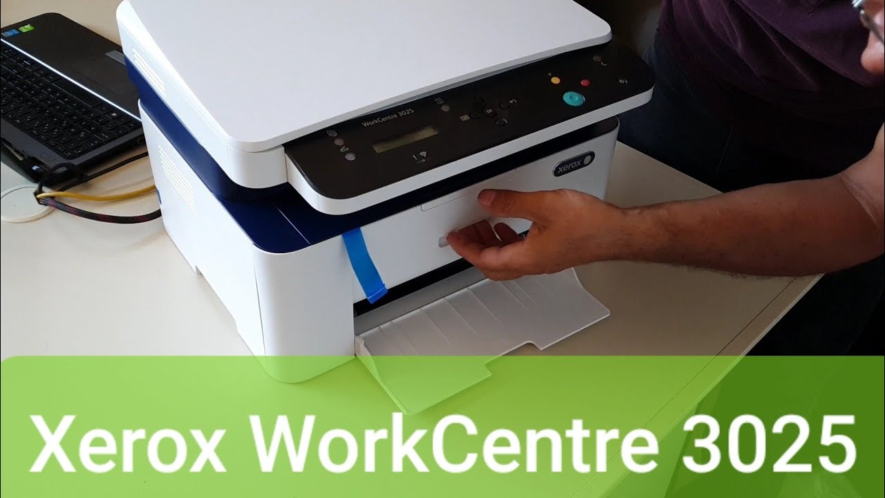Xerox workcentre 3025 как подключить к роутеру Xerox WorkCentre 3025 yazıcı kurulum ve inceleme - YouTube